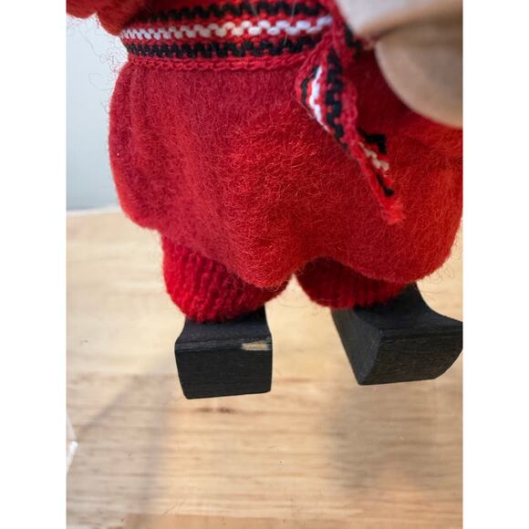 Ljungstroms Of Sweden Tomte Wooden Figure Baking with Mixing Bowl JL - Picture 7 of 12